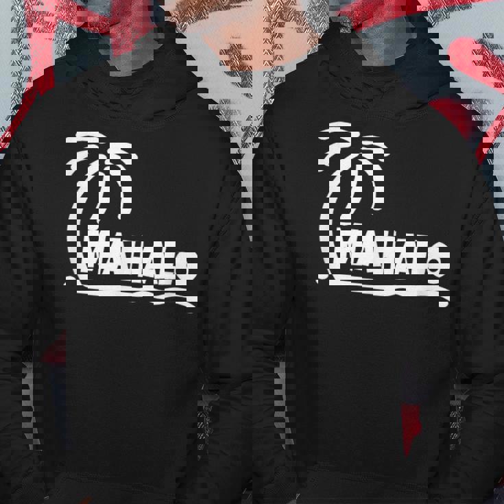 Mahalo サンクス ハワイ ヤシの木 ビーチ ホリデーギフト サンサーフ パーカー 面白い贈り物