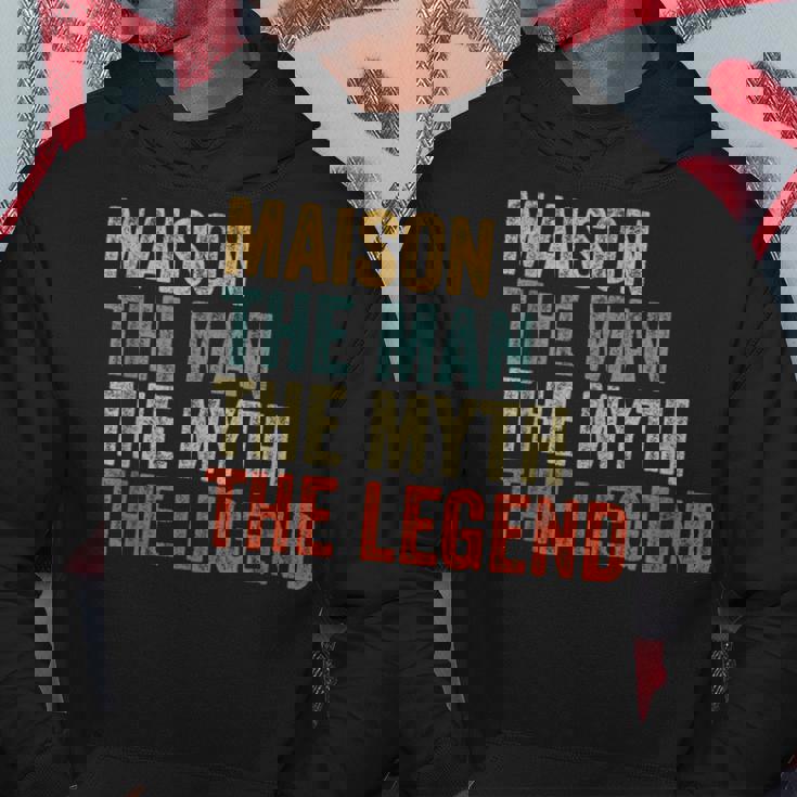 Maison The Man The Myth The Legend パーカー 面白い贈り物