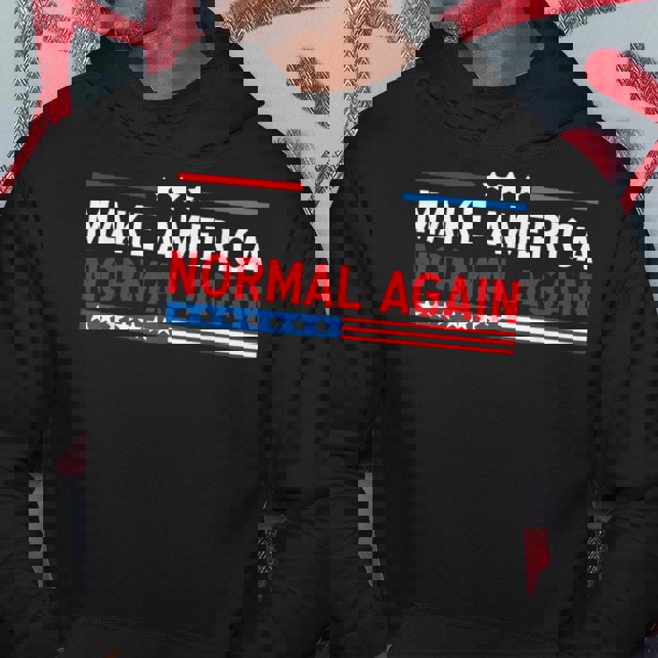 Make America Normal Again 2024 プレジデンシャル パーカー 面白い贈り物