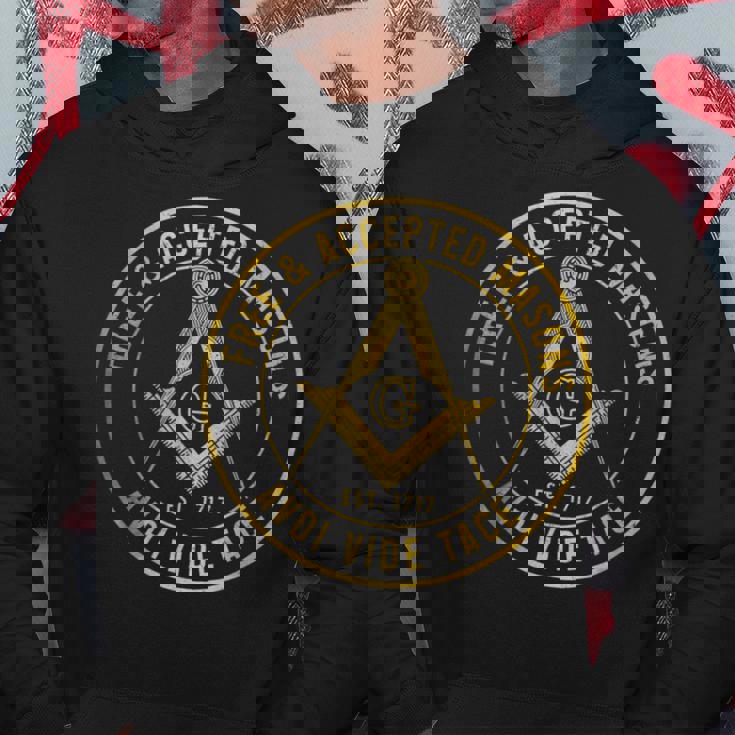 Mason Freemason フリーメイソン シンボル スクエア&コンパス シュライナー パーカー 面白い贈り物