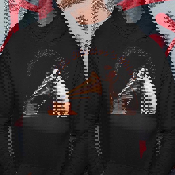 His Master'soice Rca ビクター ニッパー 犬 パーカー 面白い贈り物