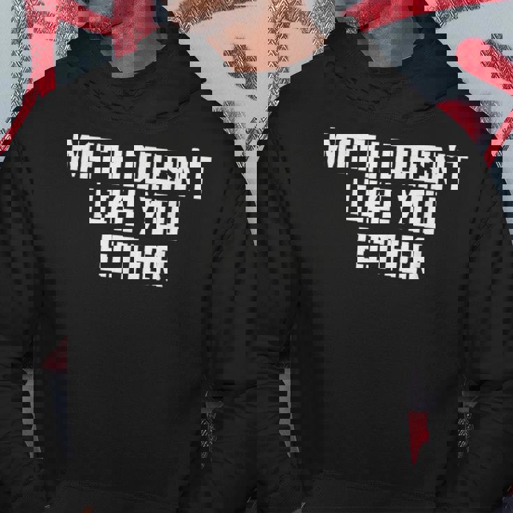 Math Doesn't Like You Either Mathematics Calculus パーカー 面白い贈り物