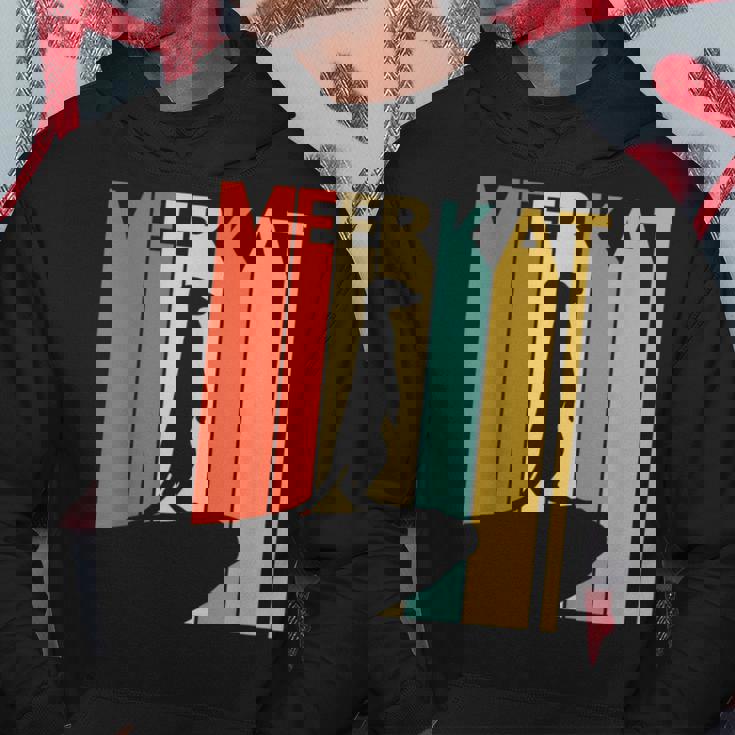 Meerkat ミーアキャット 動物 パーカー 面白い贈り物