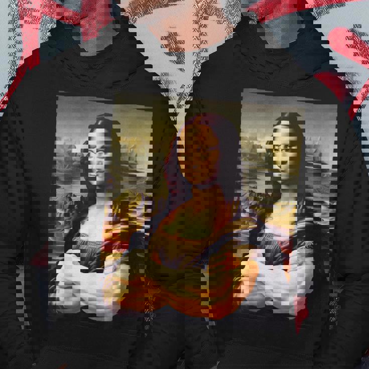 Mona Lisa Bodybuilding Mona Lisa Muscle Gym Workout パーカー 面白い贈り物