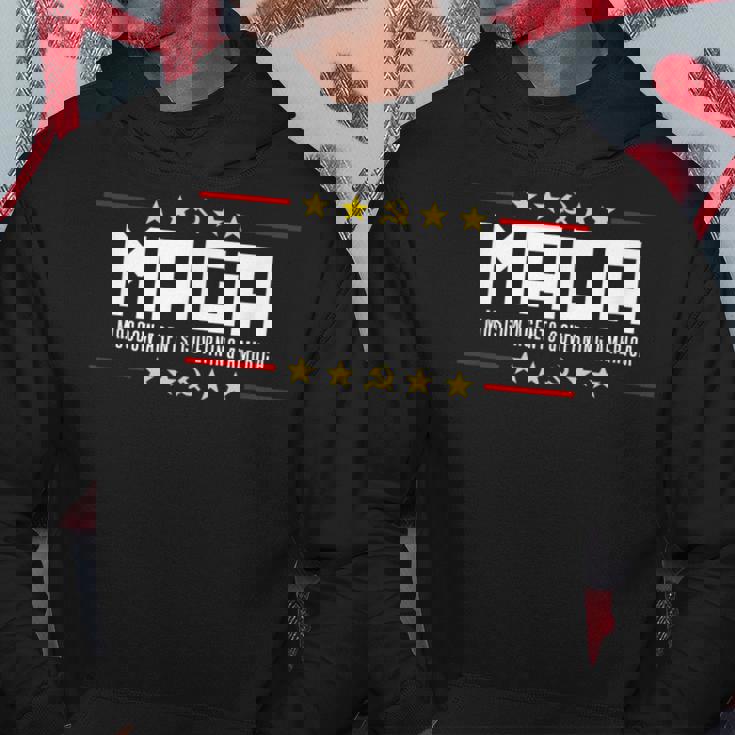 Moscow Agents Maga パロディ パーカー 面白い贈り物