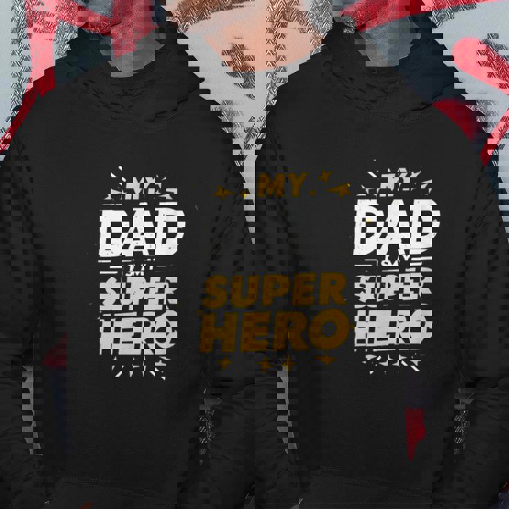 My Dad Is Myuper Hero パーカー 面白い贈り物