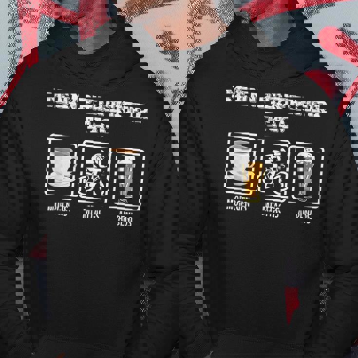 My Perfect Day コーヒー ロードバイク ビール 自転車 パーカー 面白い贈り物