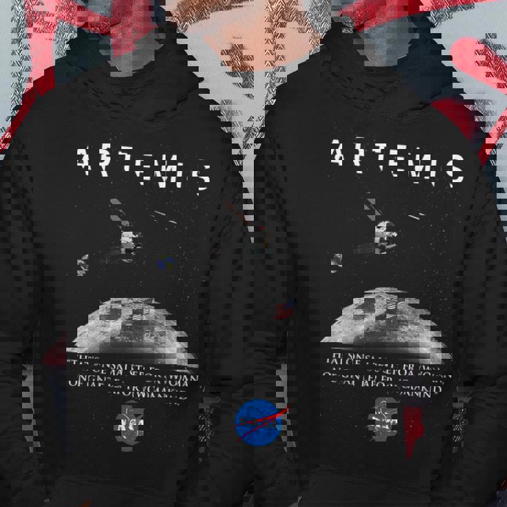 Nasa アルテミス オリオン ムーン インシグニア ミートボール ロゴ パーカー 面白い贈り物