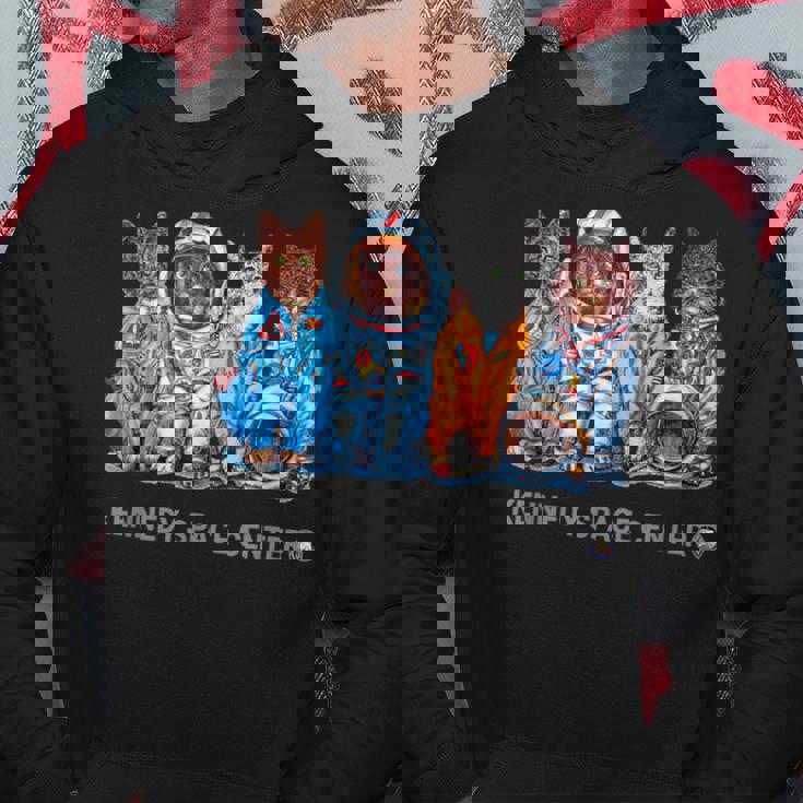 Nasa宇宙飛行士宇宙-猫の飛行服は両側で涼しい パーカー 面白い贈り物