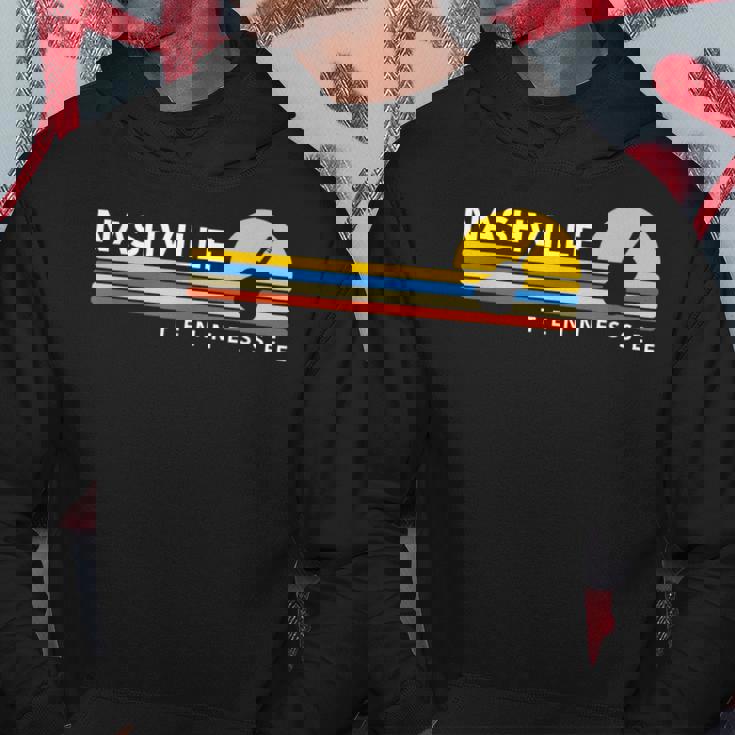 Nashville Tn Tennessee Guitarintage Retroouvenirs パーカー 面白い贈り物