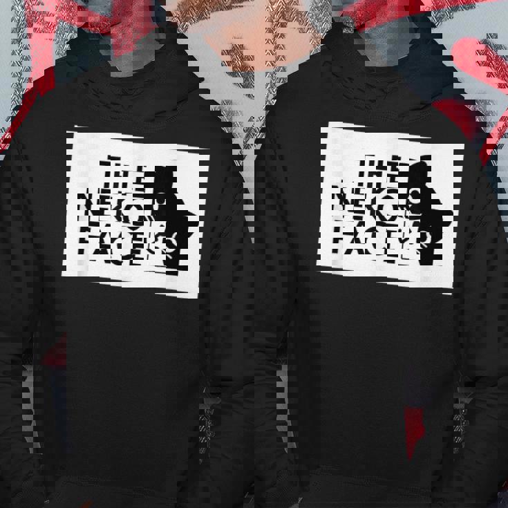 The Neko Face ザ・ネコ・フェイス『ノラネコさん』猫 ハチワレ パロディ ゆるくて かわいい 面白 イラスト パーカー 面白い贈り物