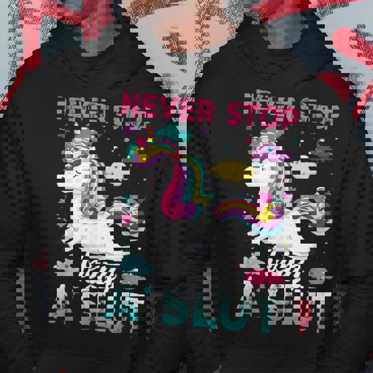 Nevertop Being Alut ユニコーン 面白い 大人 ユーモア 格言 パーカー 面白い贈り物