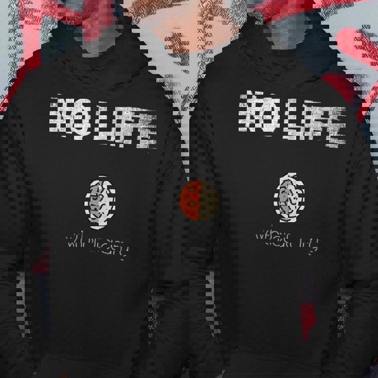 No Life ノーライフ Without Curry シンプル さり気ない お洒落 部屋着 カレーオタク カレー パーカー 面白い贈り物