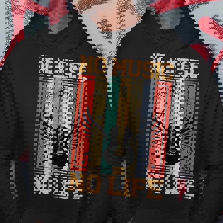 No Music No Life 音符ミュージシャン パーカー 面白い贈り物