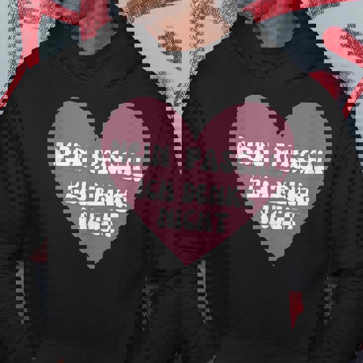 No Pascal I Think Not Heart Memes パーカー 面白い贈り物