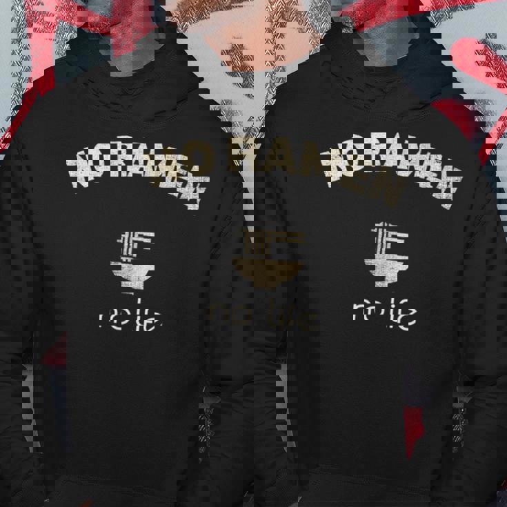 No Ramen No Life ノーラーメン ノーライフ シンプル 渋い お洒落 ラーメン スタッフ ラオタ らーめん パーカー 面白い贈り物