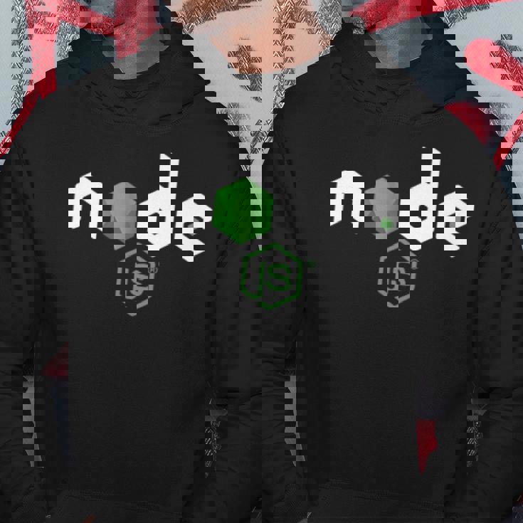 NodeJs ポケットtシャツ Javascript開発者向け パーカー 面白い贈り物