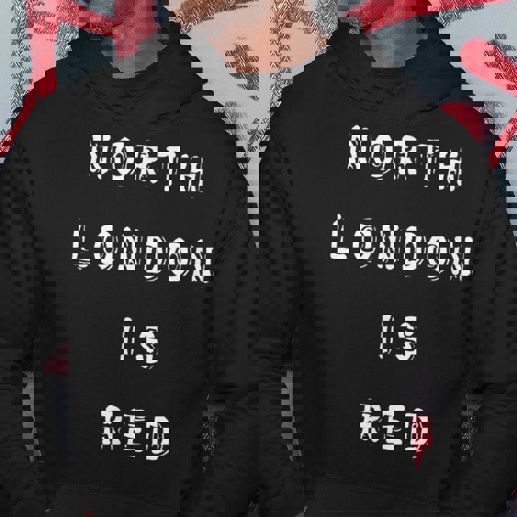 North London Is Red アーセナルcoyg フットボールスローガン パーカー 面白い贈り物