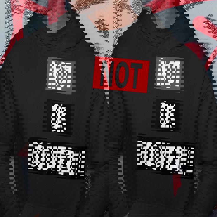 Not Ok Boomer パーカー 面白い贈り物