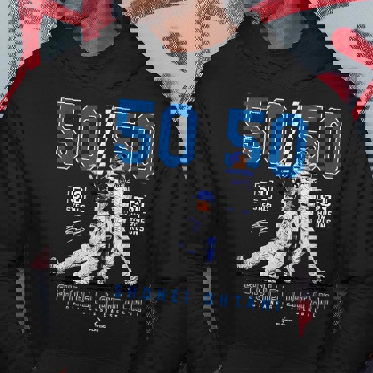Ohtani 50-50 Club Legendhohei Ohtani Los Angeles Mlbpa パーカー 面白い贈り物