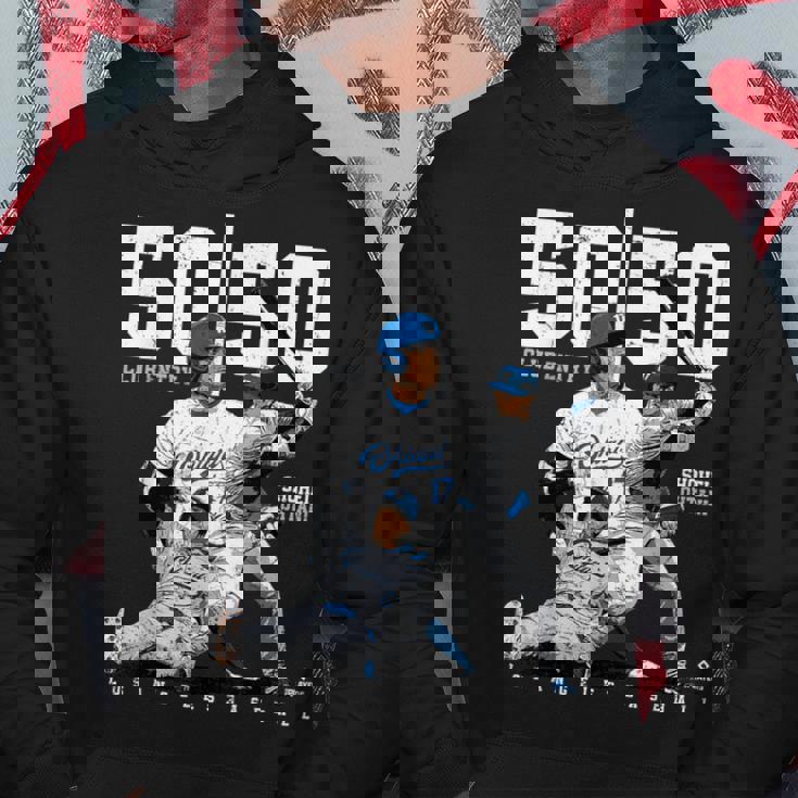 Ohtani Historic 50-50 Club Entryhohei Ohtani Mlbpa パーカー 面白い贈り物