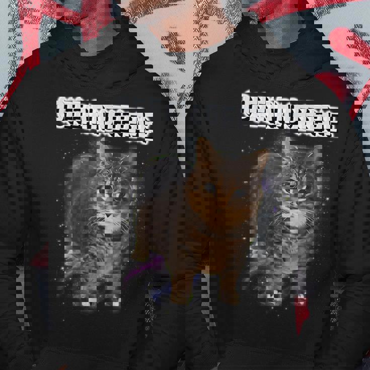 Oiiaoiia 猫 スピニング 猫 ミーム ファニー トレンディ キャット ミーム パーカー 面白い贈り物