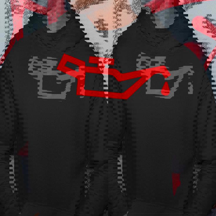 Oil Pressureymbol パーカー 面白い贈り物