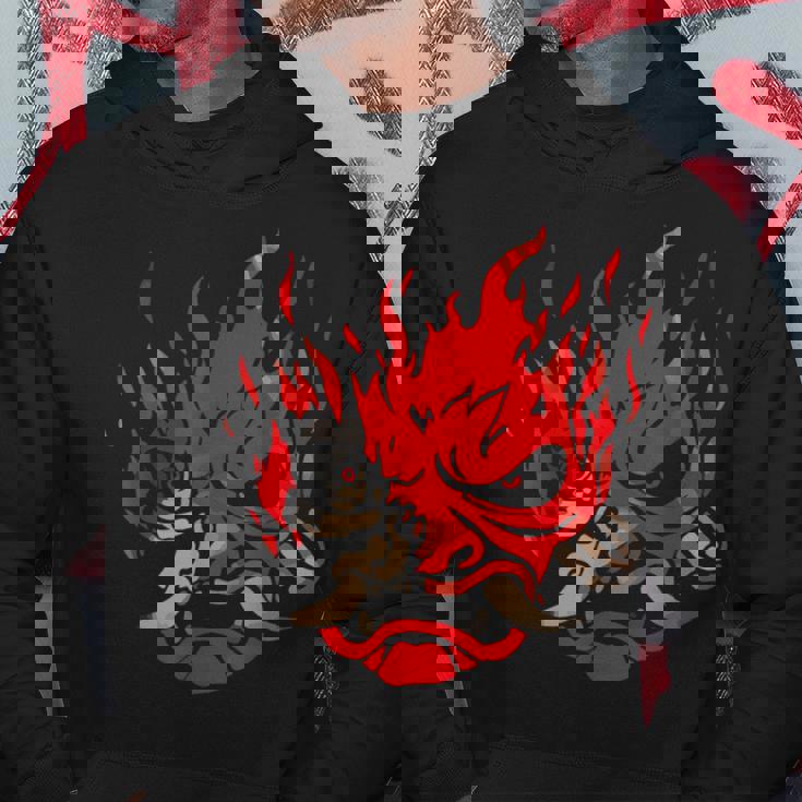 Onicyborg Cyberpunk パーカー 面白い贈り物