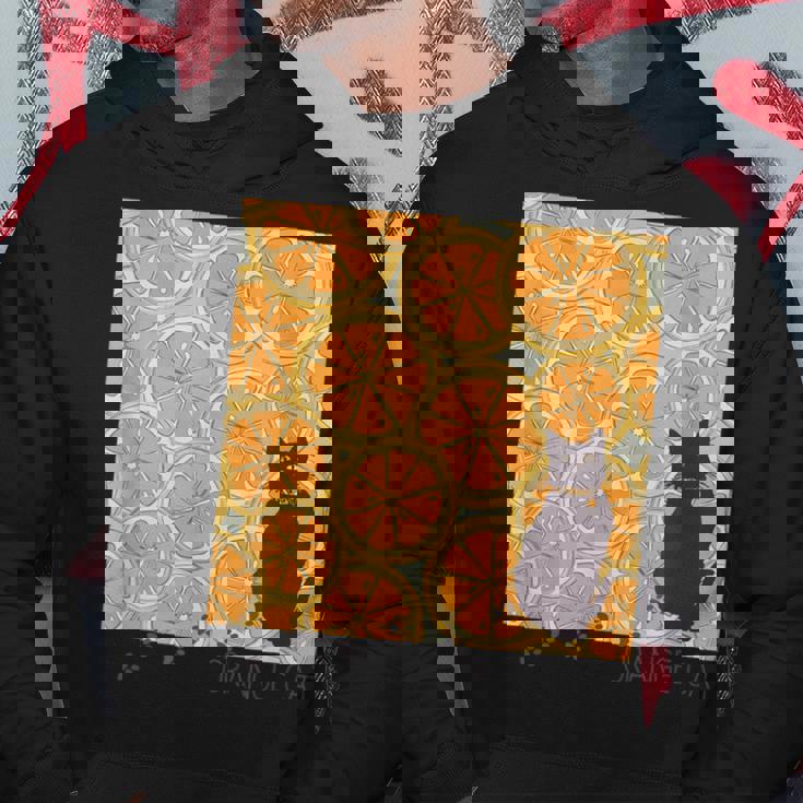 Orange Cat パーカー 面白い贈り物