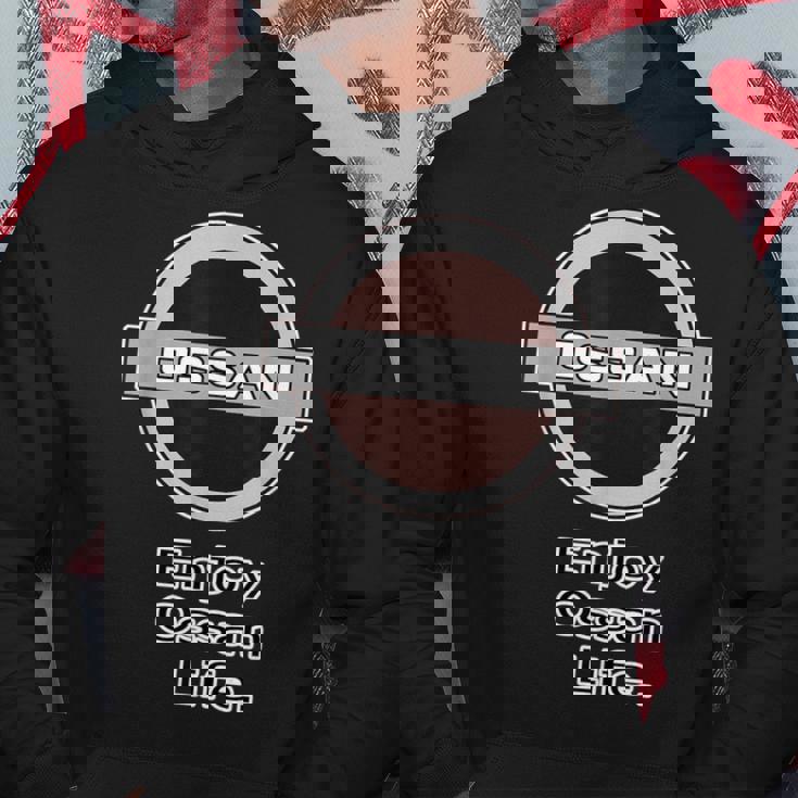 Ossan おっさん（車好き ロゴ エンブレム パロディ）【変なtシャツ屋さん】文字 メッセージ 面白い デザイン パーカー 面白い贈り物