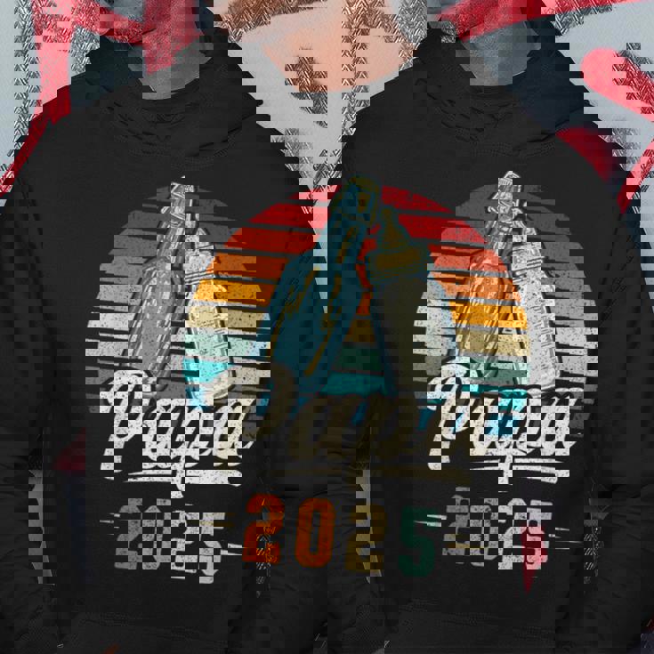 Papa 2025 年、新しいパパ、赤ちゃん発表 パーカー 面白い贈り物