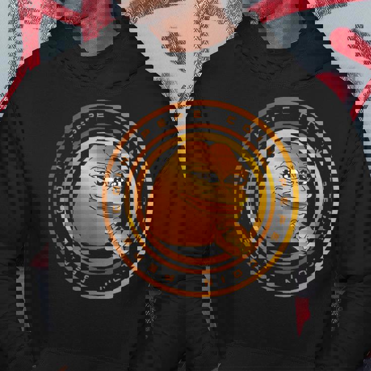 Pepe コイン 暗号通貨 Pepe デジタルミーム トレーダー トークン パーカー 面白い贈り物