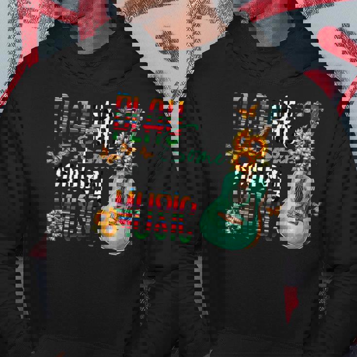 Play Meome Country Music ギターアート パーカー 面白い贈り物