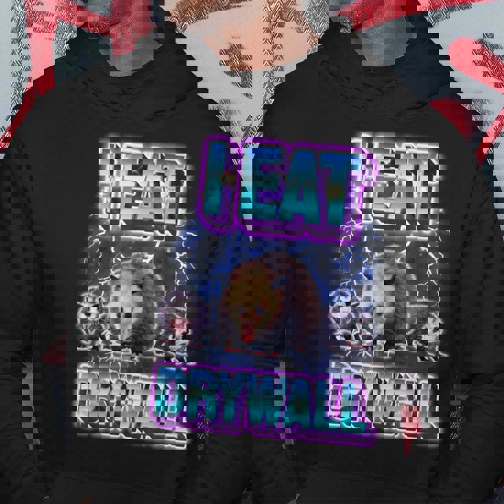 Possum I Eat Drywall パーカー 面白い贈り物