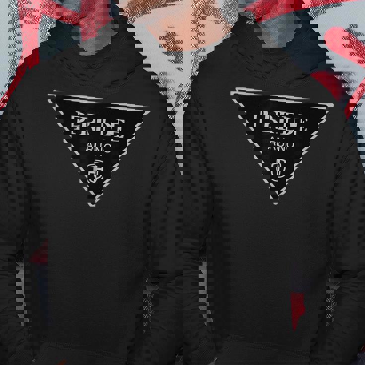 Pride プライド《三角》ロゴ【変なデザイン屋さん】ブランド パロディ 面白い パーカー 面白い贈り物