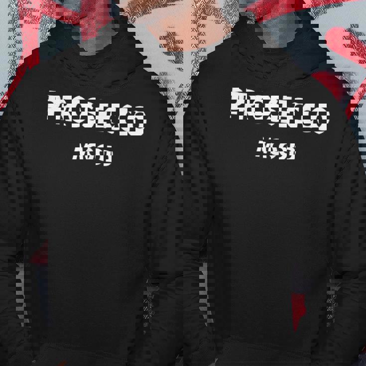 Prosecco Mood X シャンパンワイン ヴィーノ デリシャスワイン パーカー 面白い贈り物