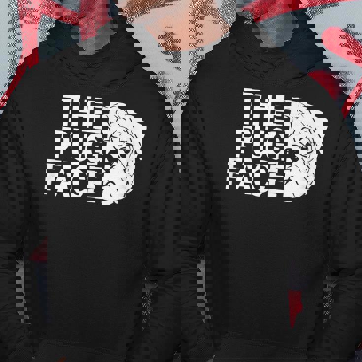 The Pug Face パーカー 面白い贈り物