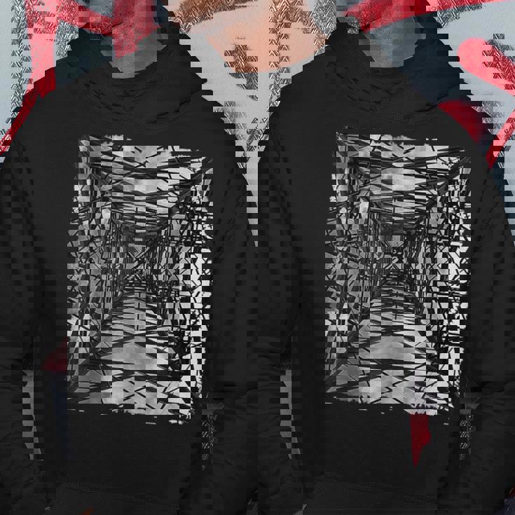 Pylon East London イングランド写真アートワーク アンティーク調 パーカー 面白い贈り物