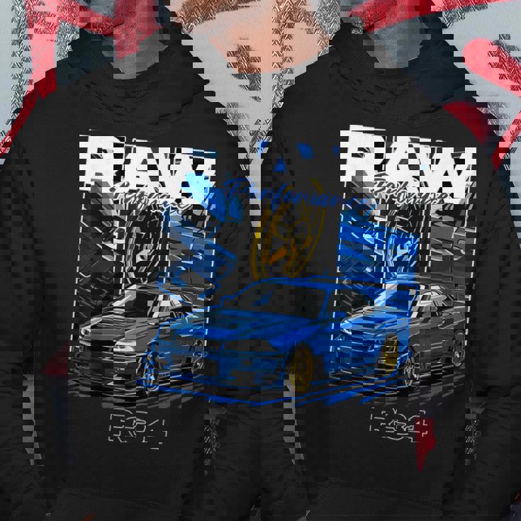 R34車 国産高性能車 ドリフトカー Gtr R34 パーカー 面白い贈り物