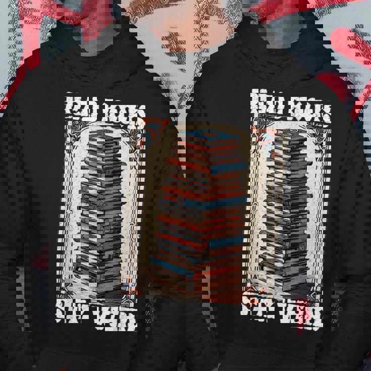 Read Bookstay Weird Bookworm Reading Book Lover Book パーカー 面白い贈り物