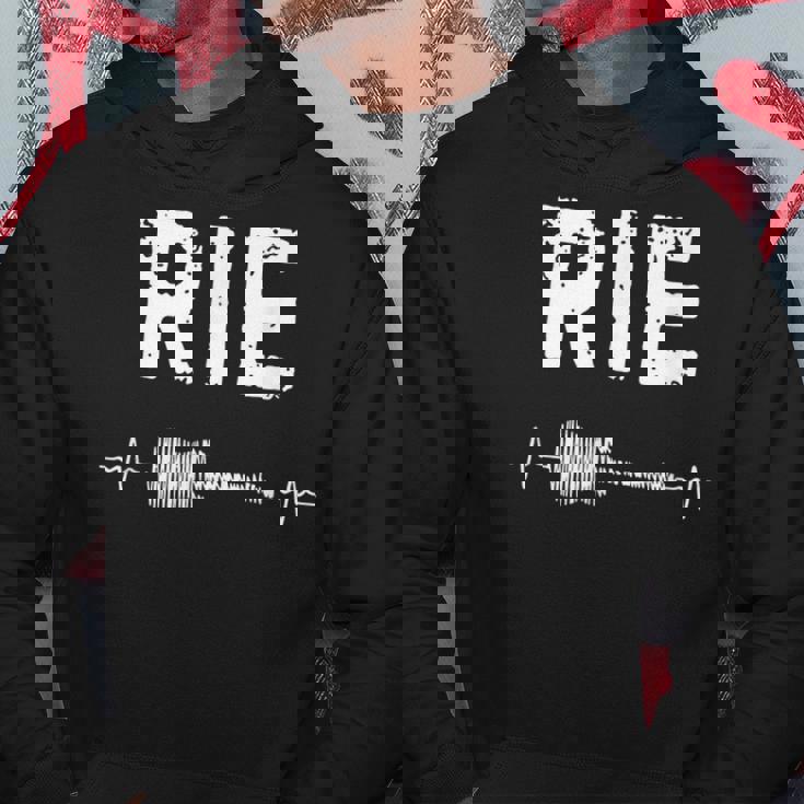 Rie ギター ハートビート 音楽 ギタリスト レトロ ヴィンテージ パーカー 面白い贈り物