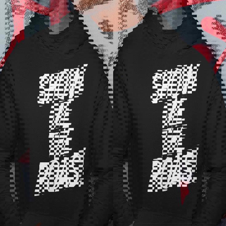 Roas広告マネージャーの広告費用対効果商品を表示する パーカー 面白い贈り物