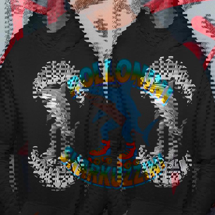 Rolloliniharkuzzini ミームローラーシャーク イタリアンブレインレッド パーカー 面白い贈り物