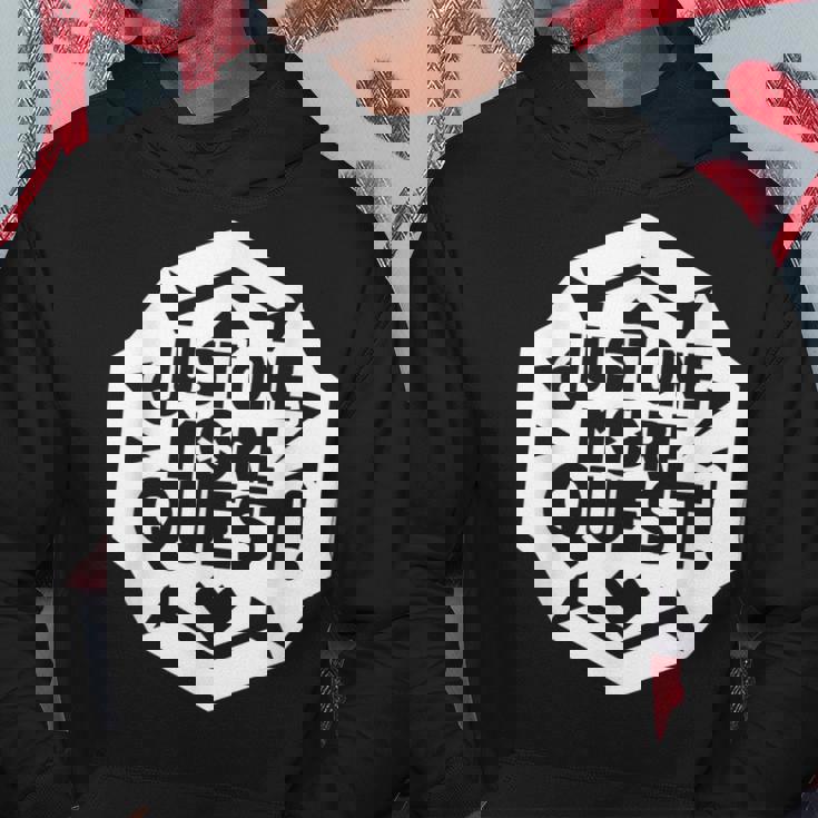 Rpg愛好家のためのjust One More Quest Gamer パーカー 面白い贈り物