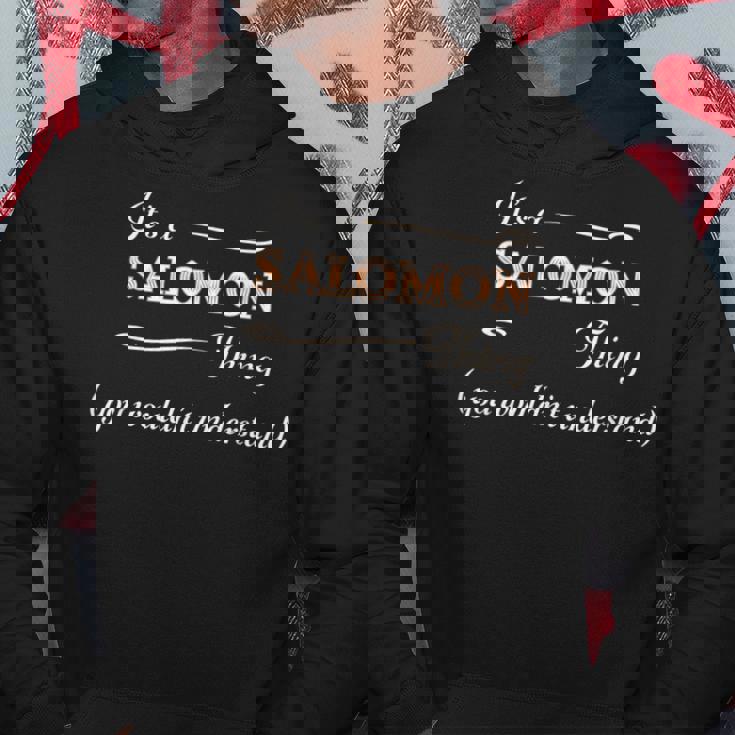 Salomonのもの、あなたにはわからないでしょう パーカー 面白い贈り物