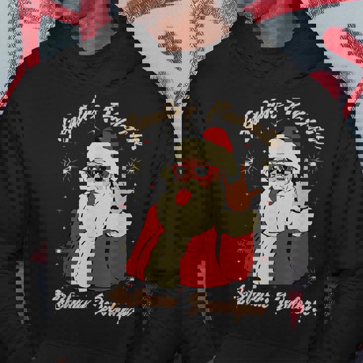 Santa's Favorite ソフトウェア開発者 面白いクリスマスサンタ パーカー 面白い贈り物