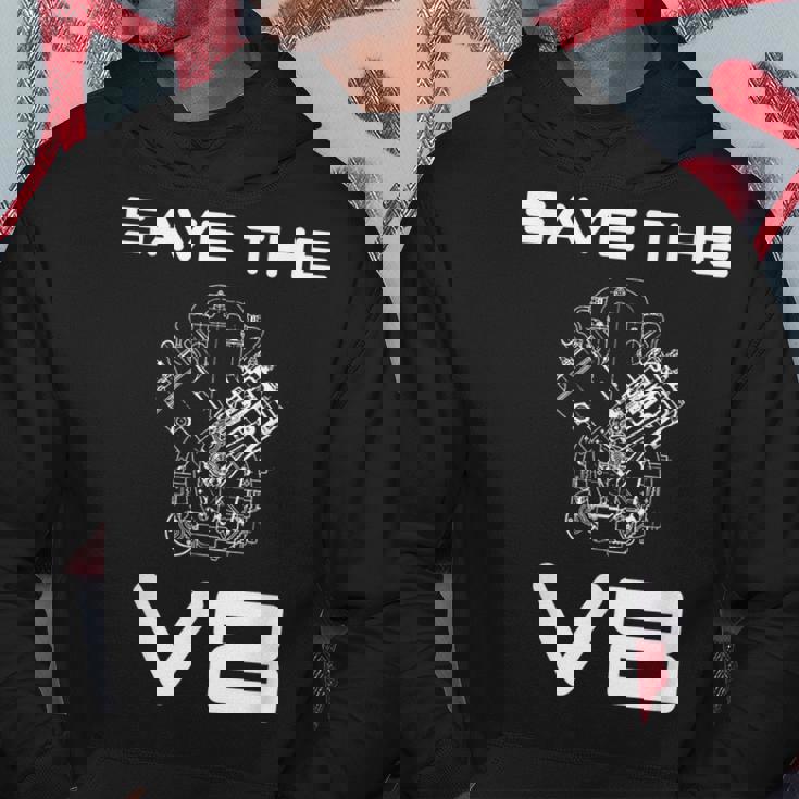 Save The8 カスタムカー マッスルカー クラシックカー オーナーメカニック パーカー 面白い贈り物