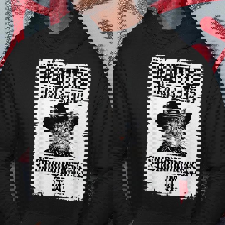 Schrodinger's Cat Wanted Physics シャツ 理科教師 パーカー 面白い贈り物