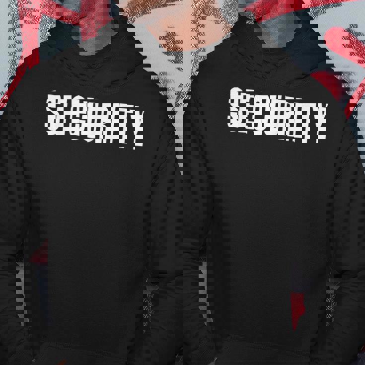 Security Officer セイフティースタッフ イベントユニフォーム フロント＆バック パーカー 面白い贈り物