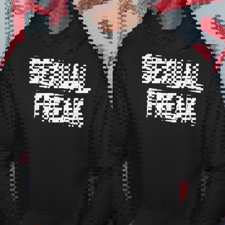 Sexual Freak 面白い言い回し皮肉なかわいいセクシーなクールなセックス パーカー 面白い贈り物